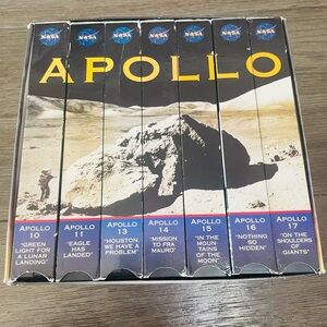 NASA Apollo MMV Video Set Vintage 10 through 17
